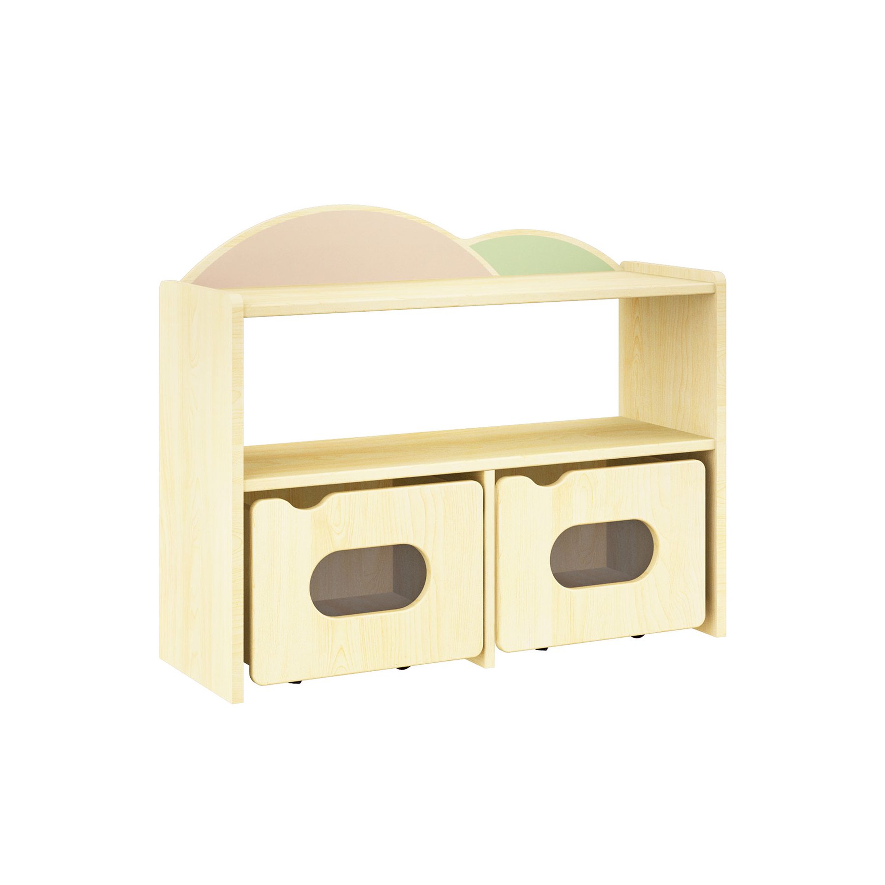 Shelving unit RFG Smarty F102768, 16 mm plywood, 860 x 300 x 700 mm