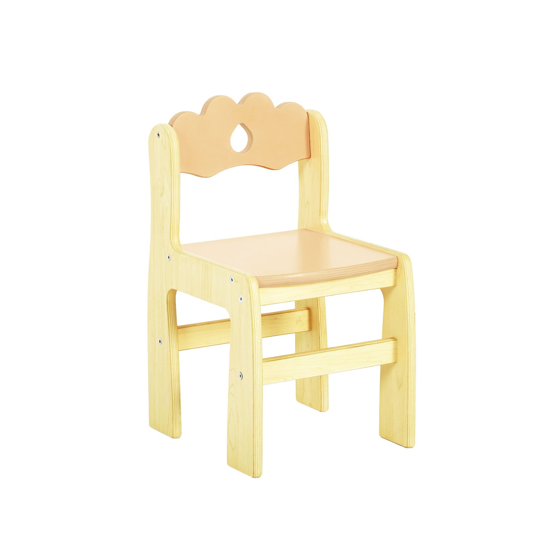 Kids chair RFG Puffy F101933, 300 x 328 x 554 mm, orange