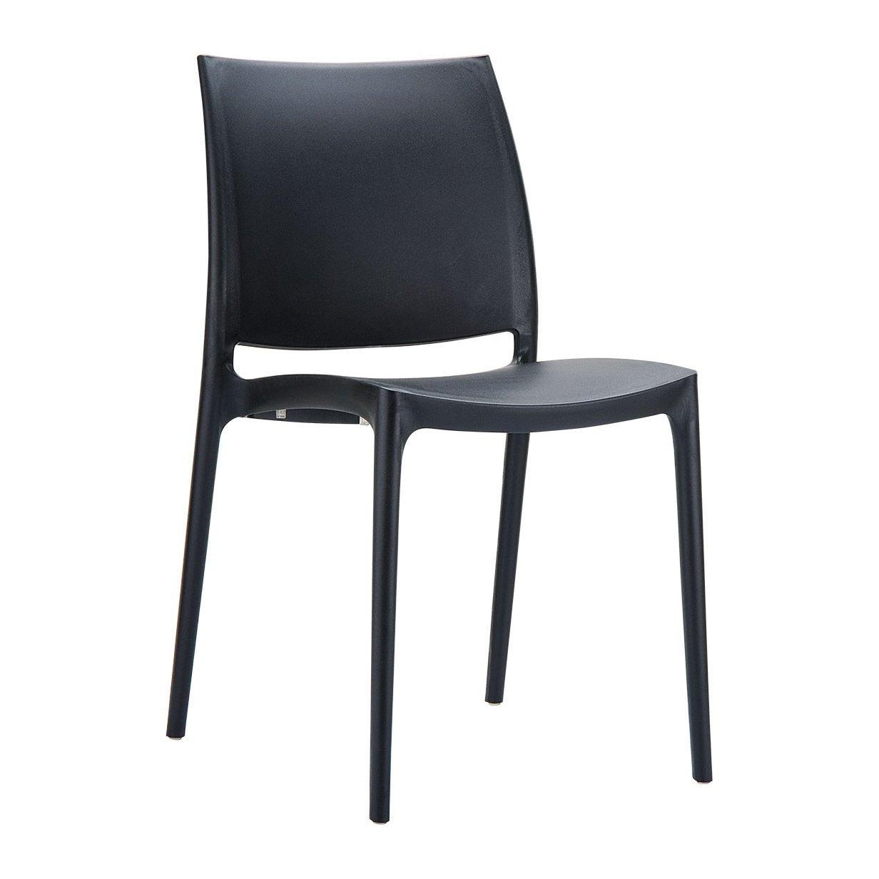 RFG Chair Milano, plastic, black