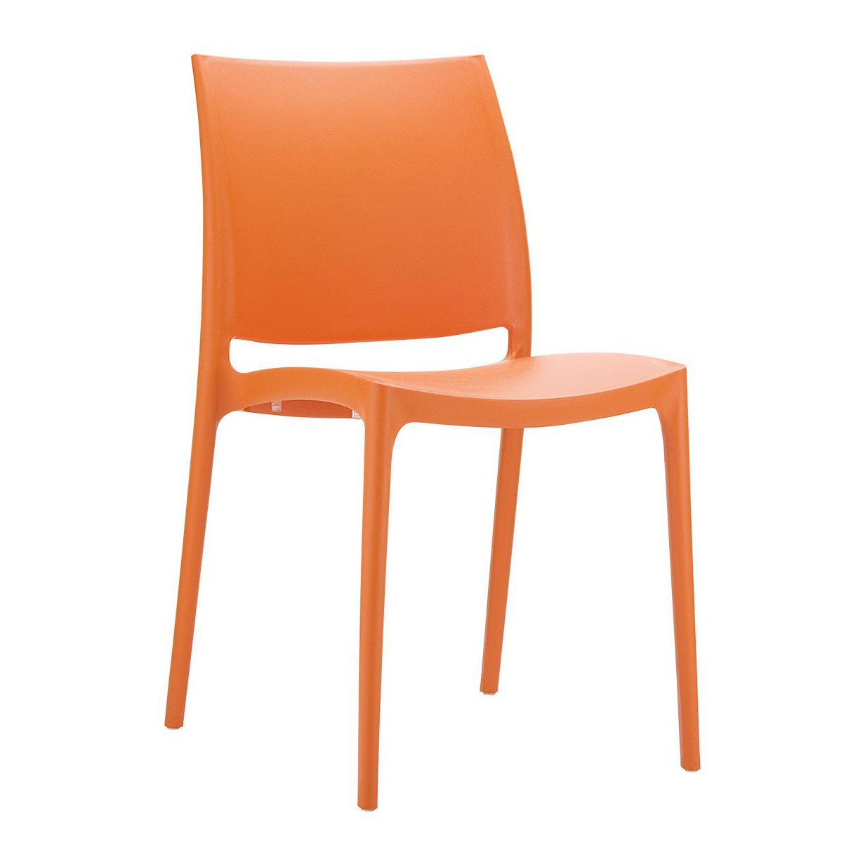 RFG Chair Milano, Plastic, Orange