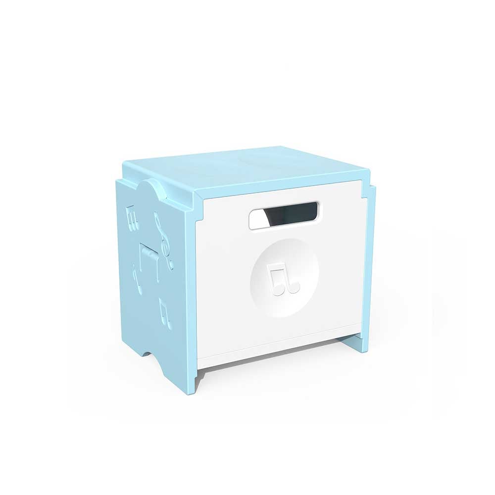 RFG Stool Funny, storage, 300 x 400 x 370 mm, light blue, set of 6