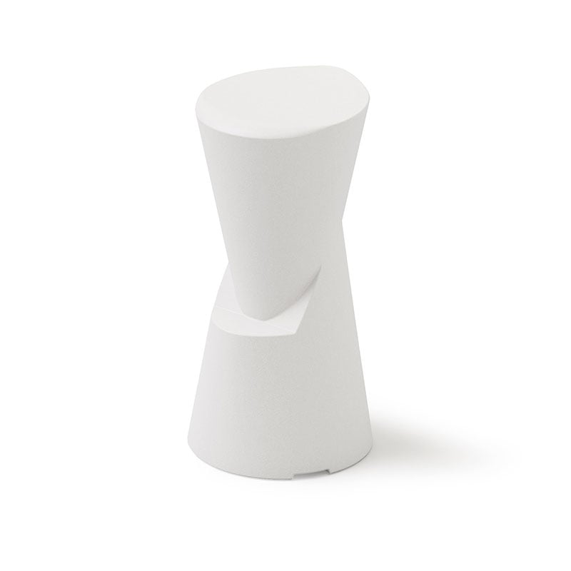 Lyxo Stool Sgabello Dot, height 75 cm, white