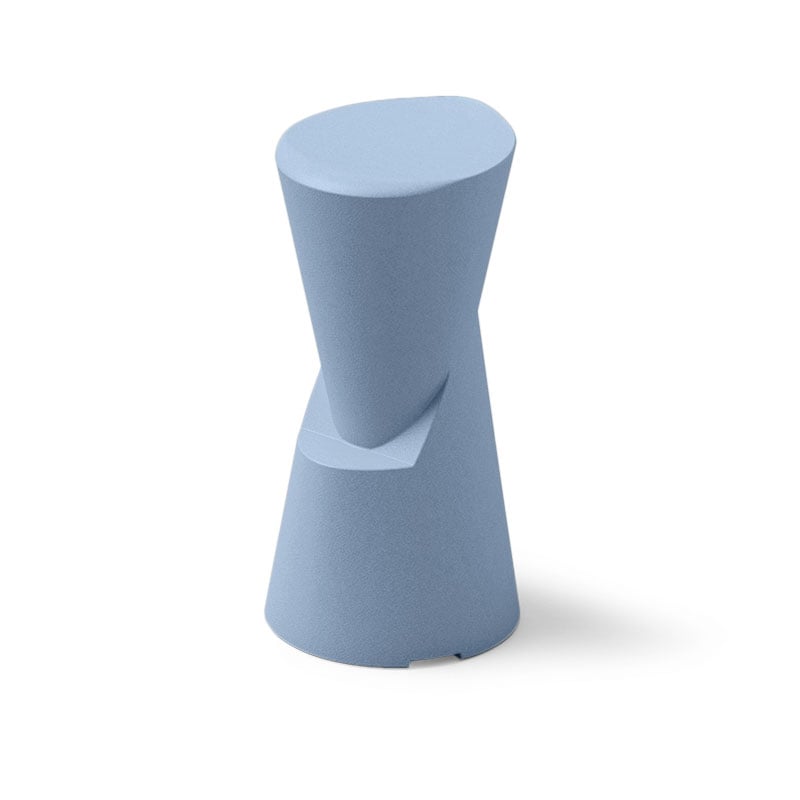 Lyxo Stool Sgabello Dot, height 75 cm, light blue