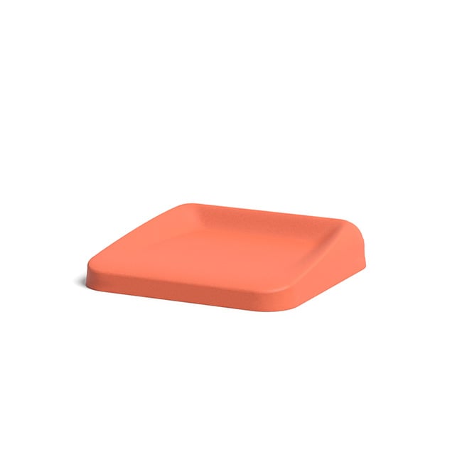 Boln Modular seat Sarek, Coral, 430 x 430 x 80 mm