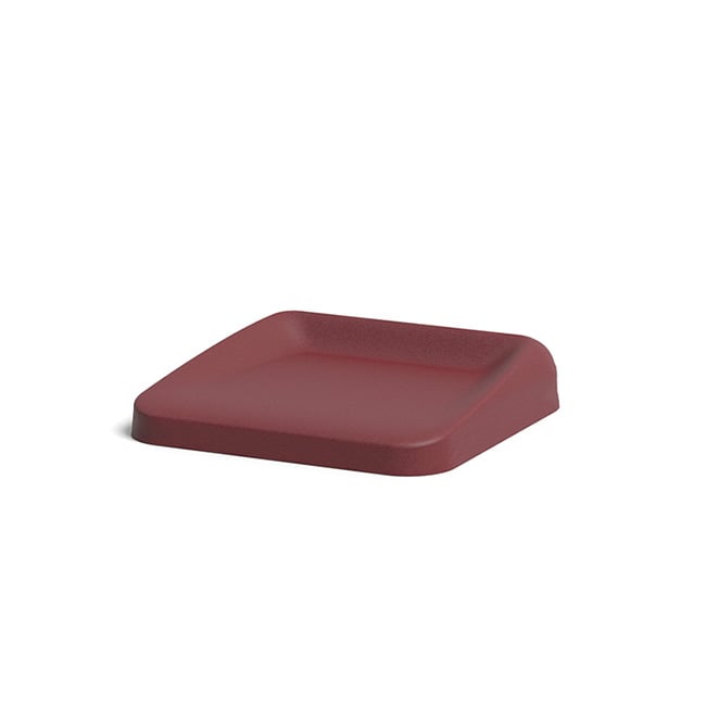 Boln Modular seat Sarek, Eggplant, 430 x 430 x 80 mm