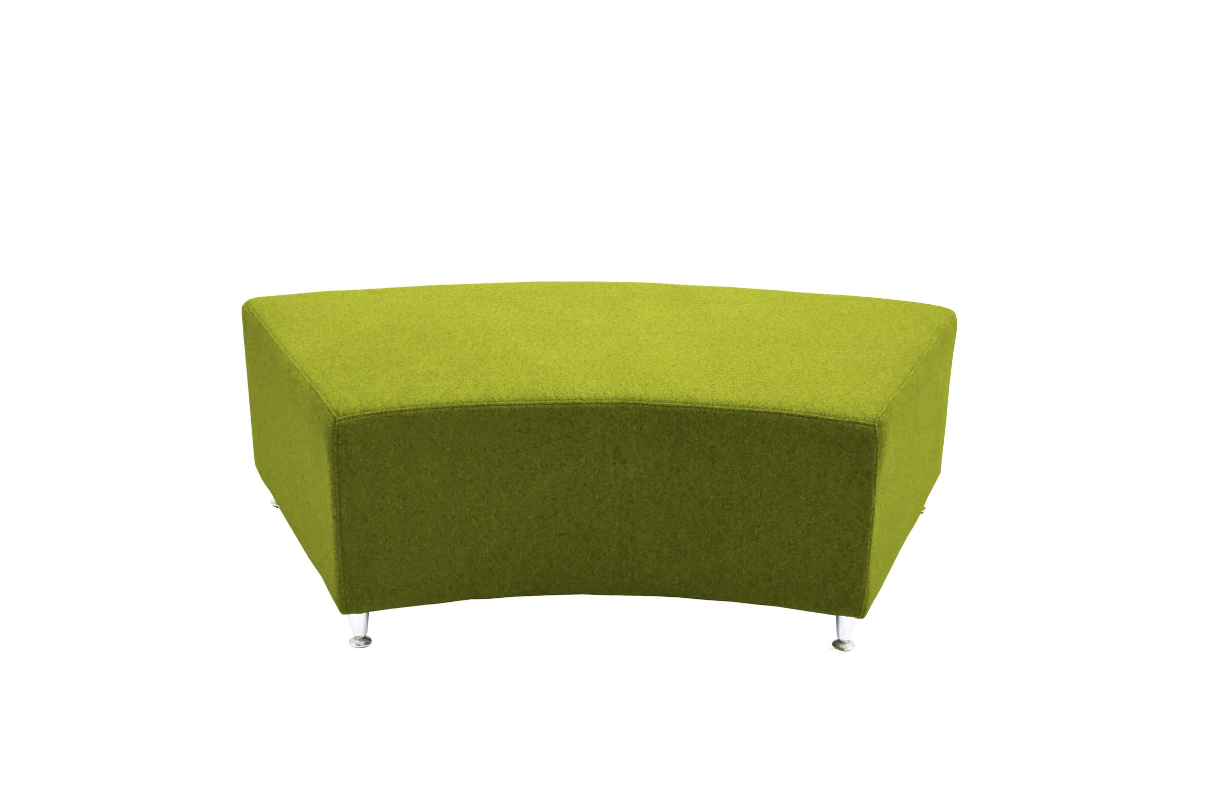 Ottoman RFG Zara, fabric, 1390-870 x 670 x 410 mm, green