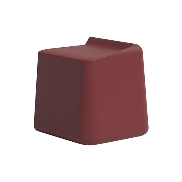 Boln Modular seat Sarek L, Eggplant, 450 x 450 x 490 mm