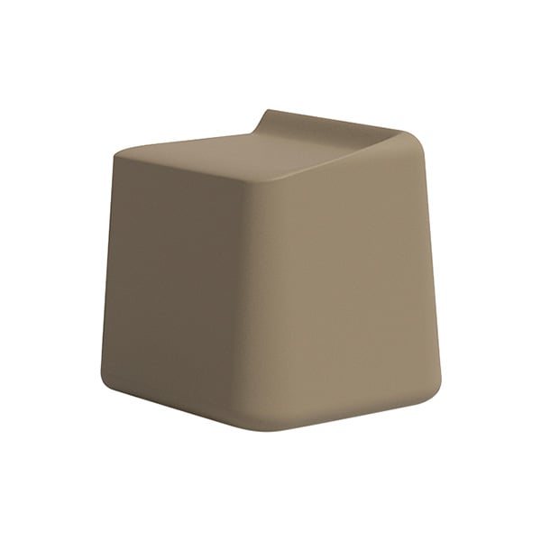 Boln Modular seat Sarek L, Stone, 450 x 450 x 490 mm