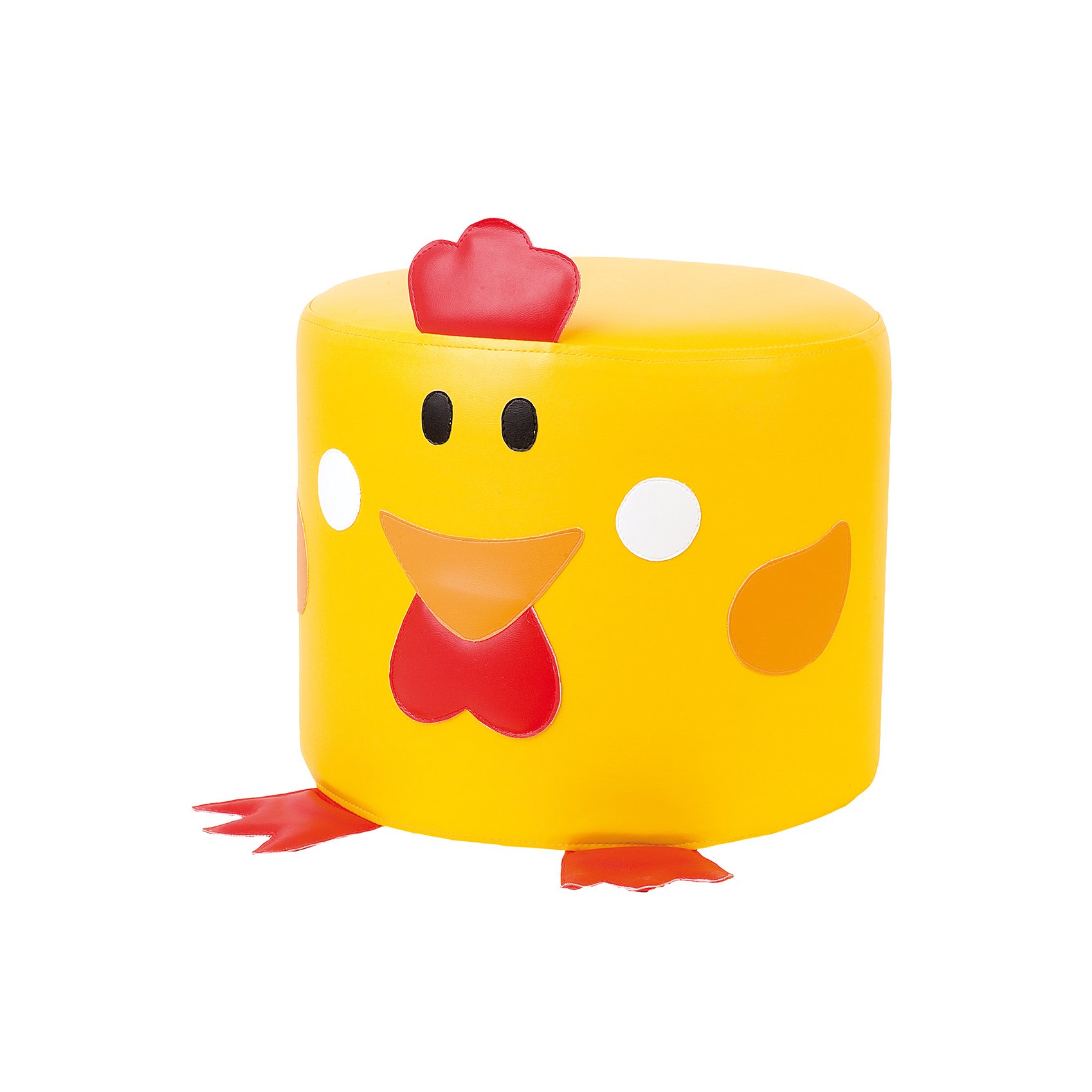 Nowa Szkola Pouf Hen, 32 x 30 cm, Yellow