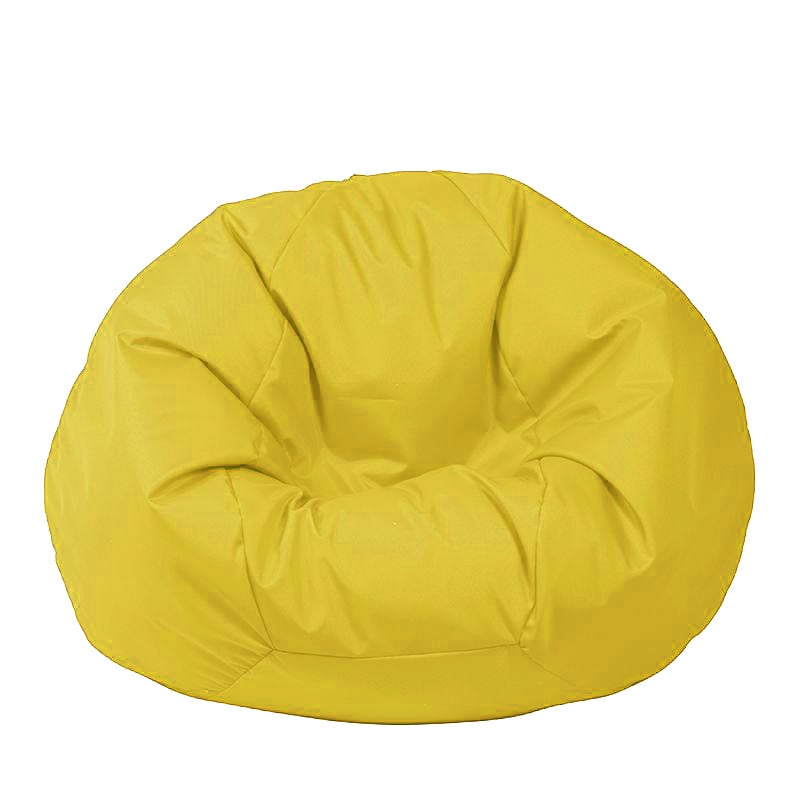 RFG Kids’ Pouf Apple, coated fabric, 220 L, yellow