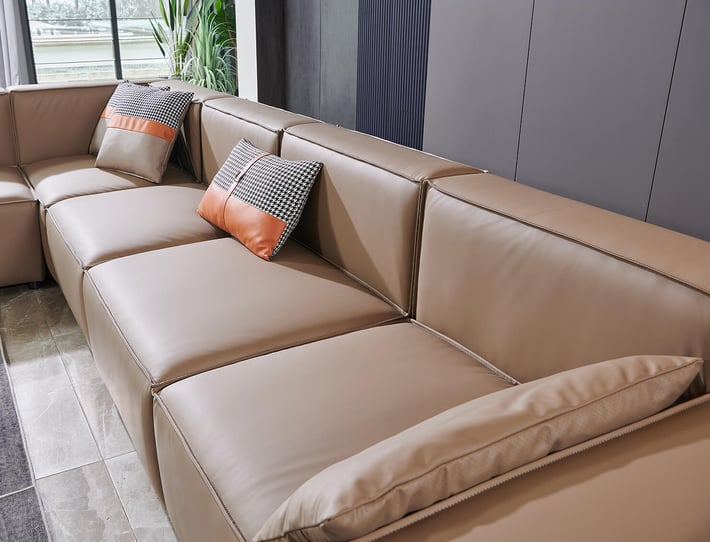 Armchair RFG Kiano, eco leather, 1160 x 880 x 760 mm, brown