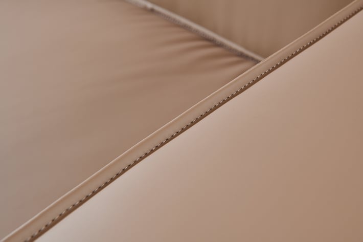 Armchair RFG Kiano, eco leather, 1160 x 880 x 760 mm, brown