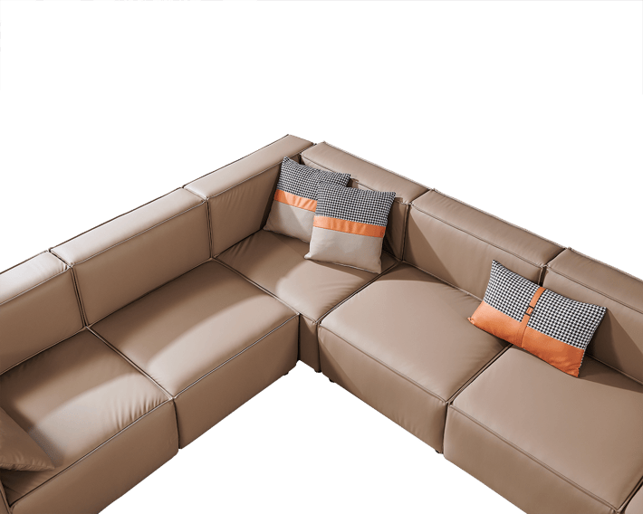 Armchair RFG Kiano, eco leather, 1160 x 880 x 760 mm, brown