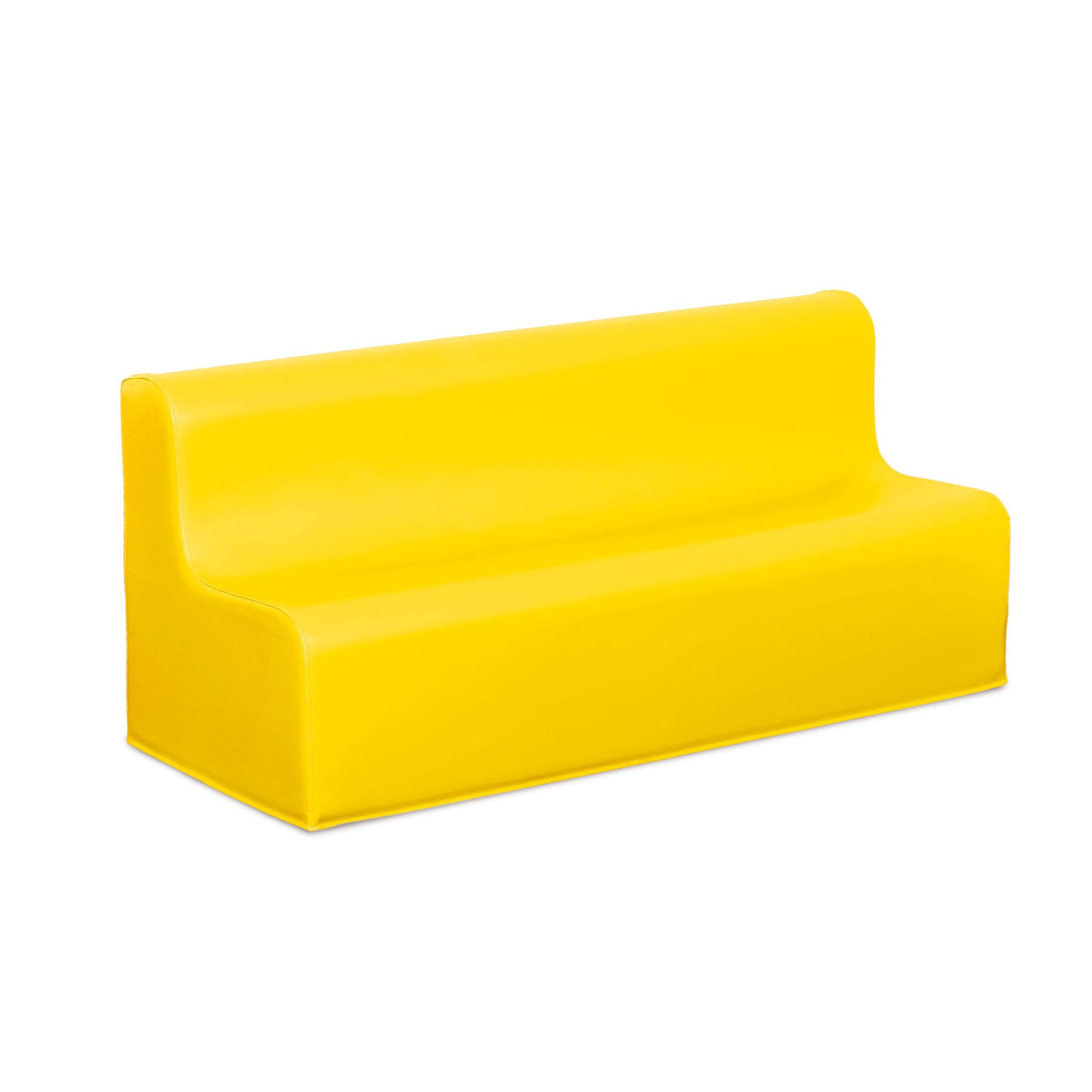 Nowa Szkola Sofa, 120 x 52 x 60 cm, yellow