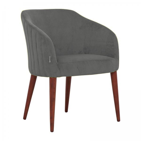 RFG Armchair Meda Wood, grey