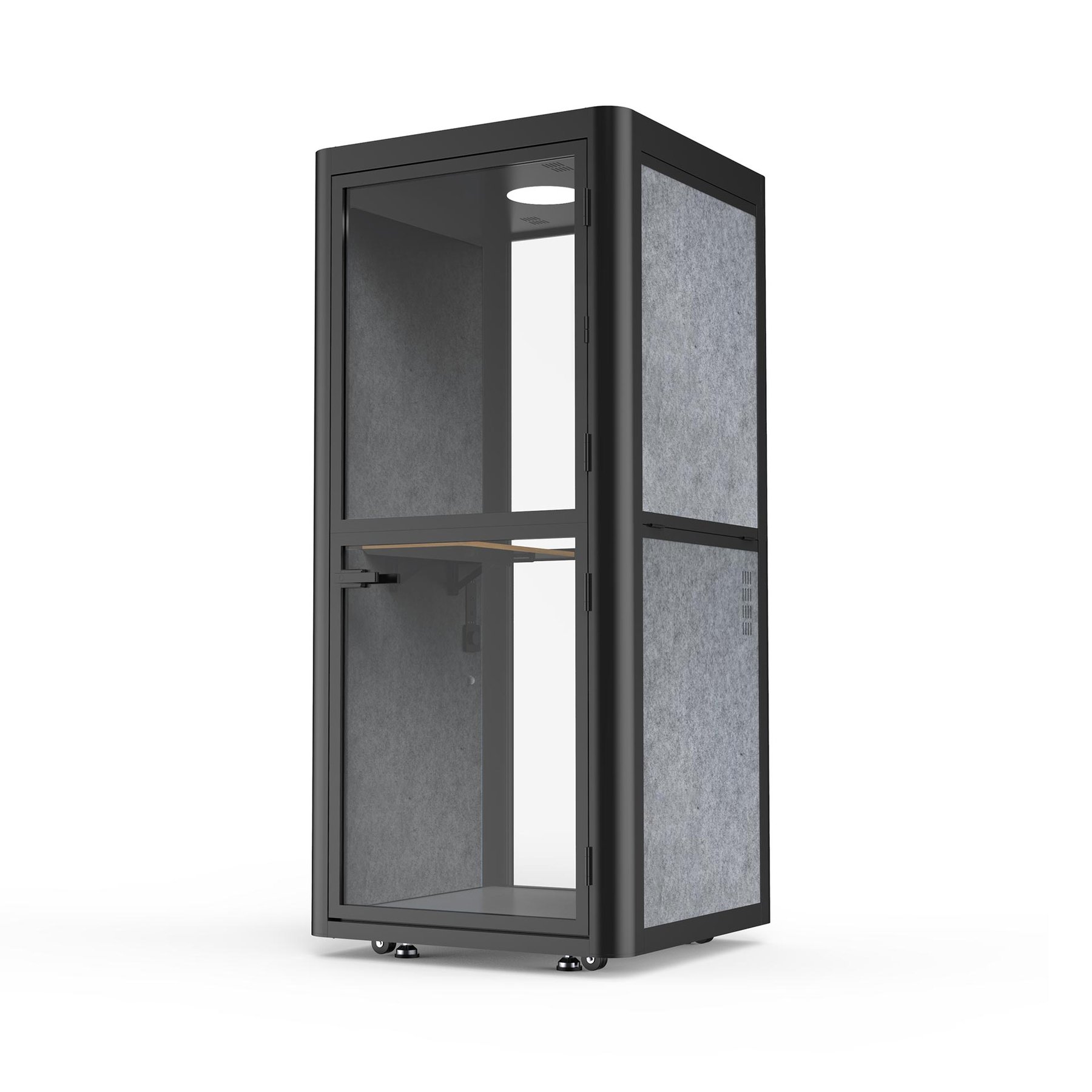 Cabin Flexi101, soundproof, 1020 x 1020 x 2260 mm, gray