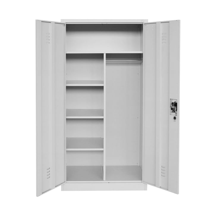 Шкаф RFG, за препарати, метален, 900 х 500 х 1820 mm, сив