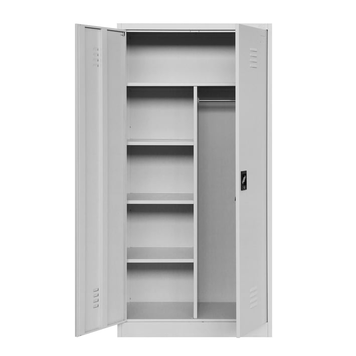 Шкаф RFG, за препарати, метален, 900 х 500 х 1820 mm, сив