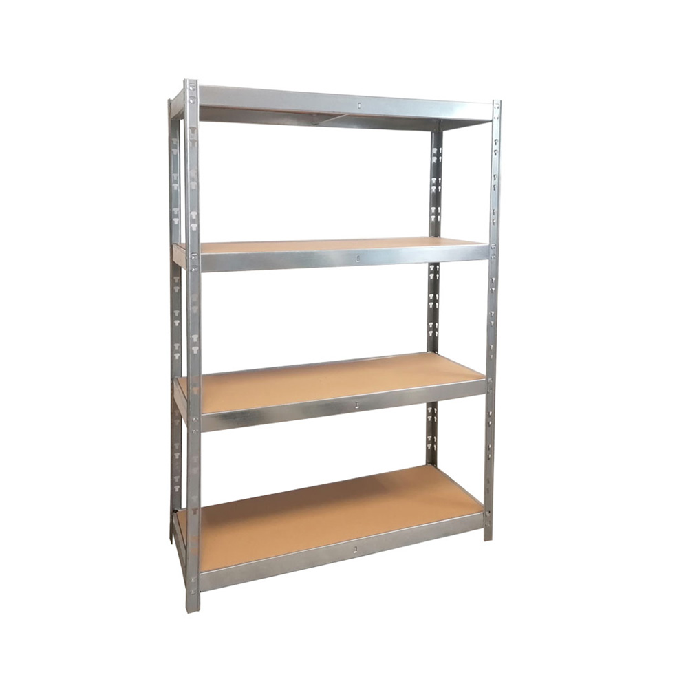 RFG Shelf, metal, with 4 shelves, 1200 x 500 x 1920 mm, MDF, up to 300 kg