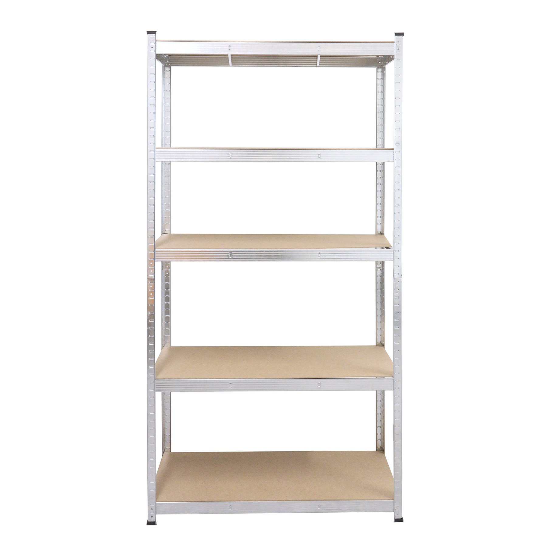 RFG Shelving Unit, metal, 5 shelves, 1200 x 500 x 2460 mm, MDF, up to 200 kg