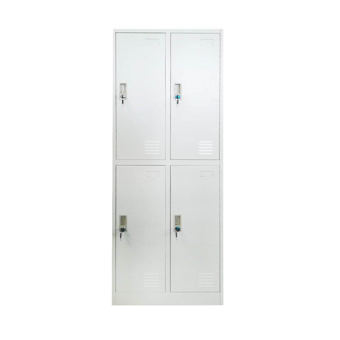 RFG Wardrobe, metal, double, with four compartments, 60 x 45 x 185 cm