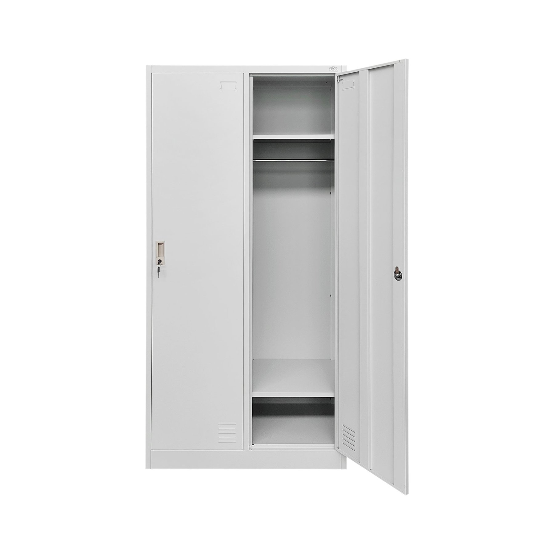 RFG Wardrobe, metal, double, 90 x 45 x 185 cm