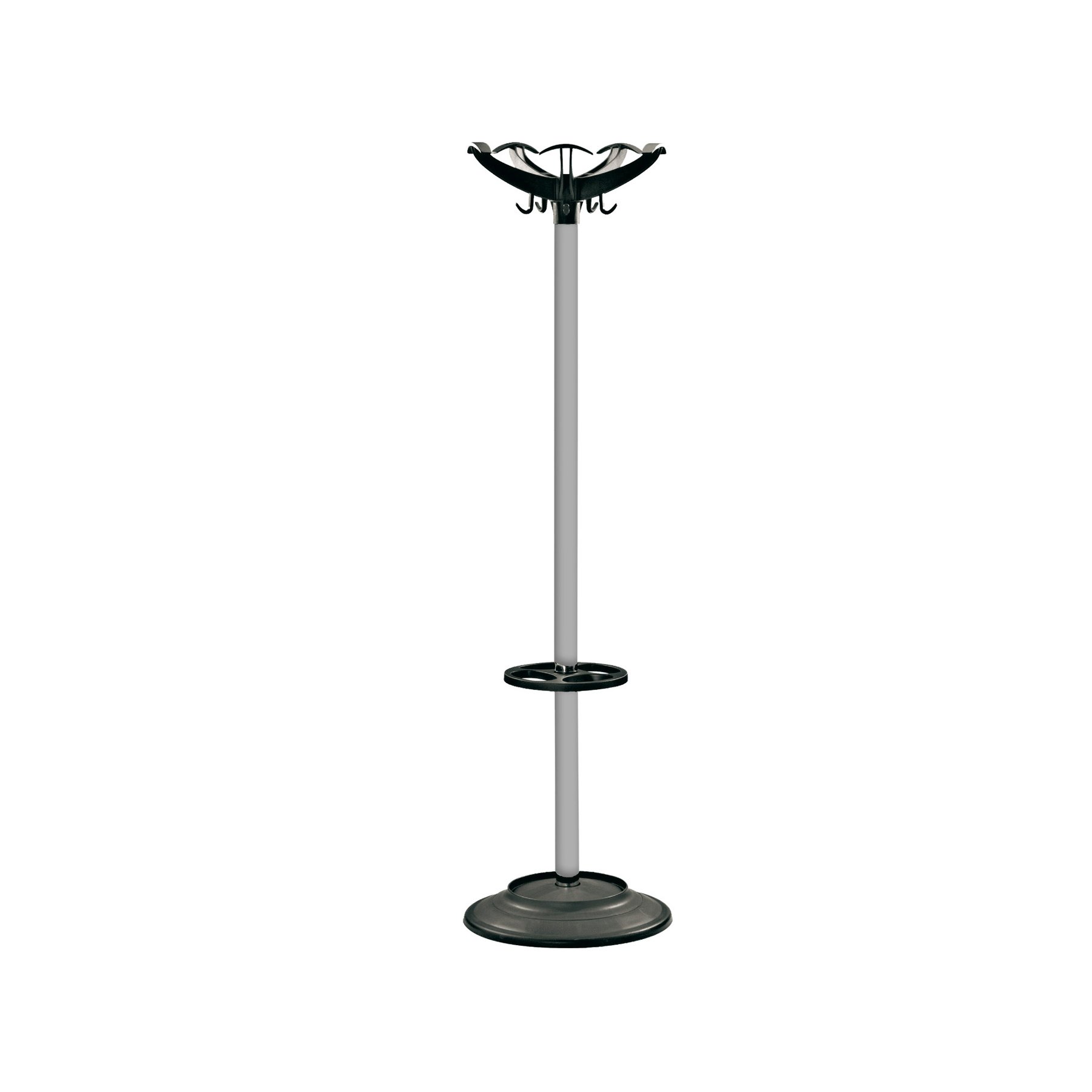 RFG Coat Stand Trento 173 cm, grey-black