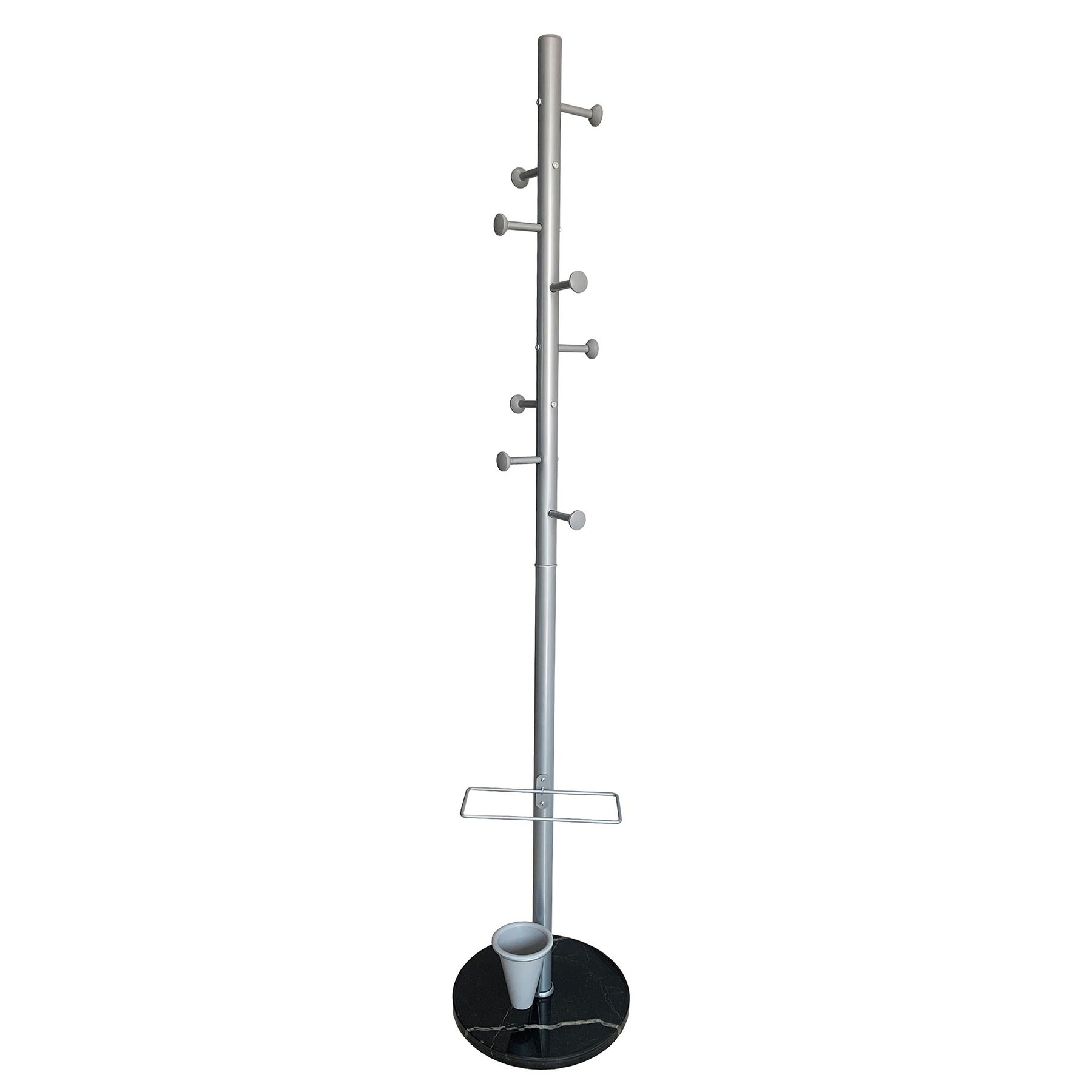 RFG Coat rack Verona, height 173 cm, grey