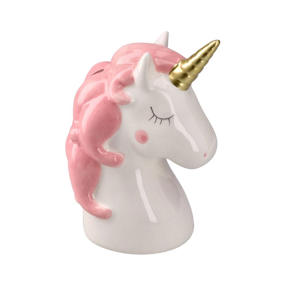 Takk Saver Kid Money Box, unicorn, ceramic