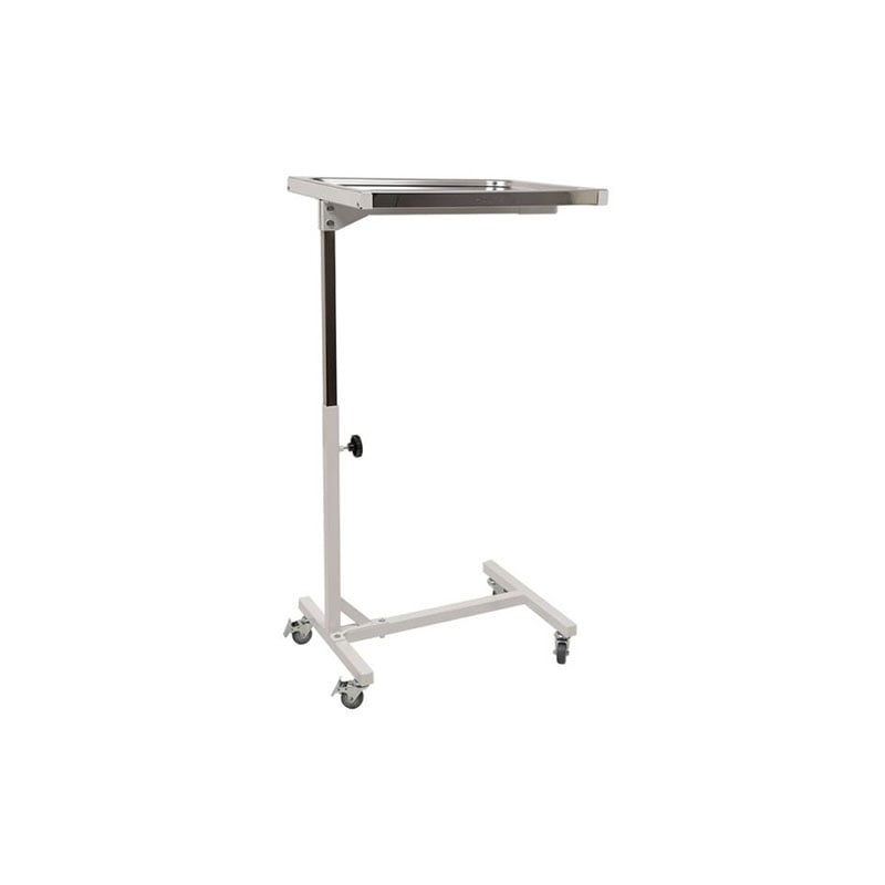 Medical instrument table, 420 x 560 x 755-1050 mm