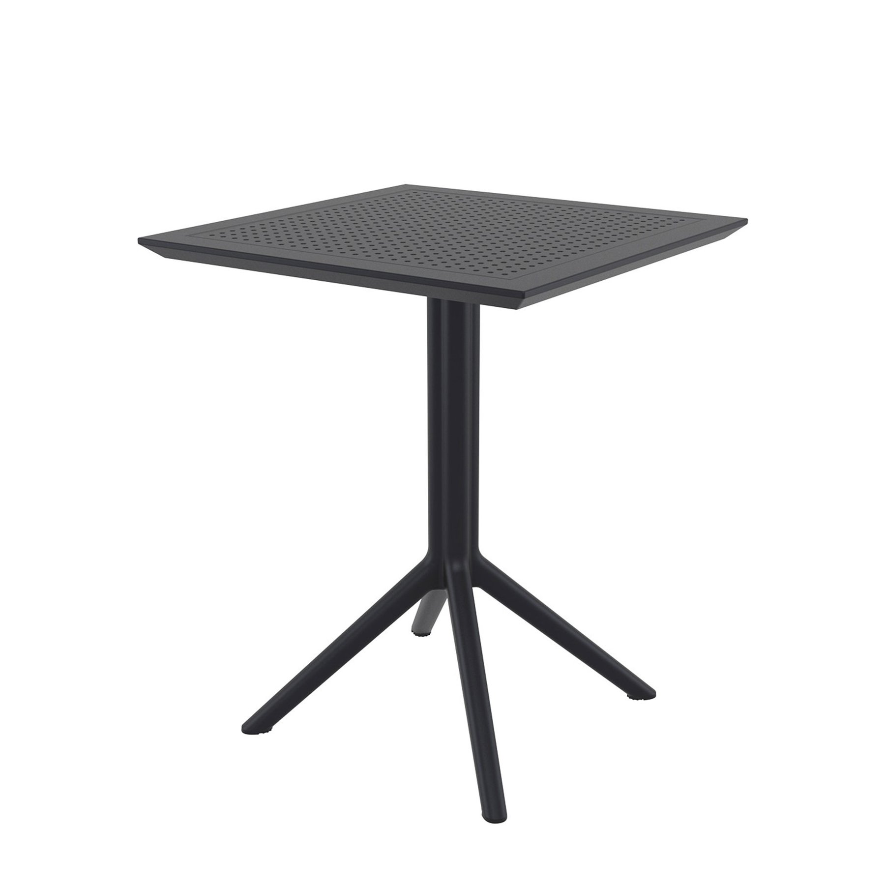 RFG Table Folding, foldable, plastic, black