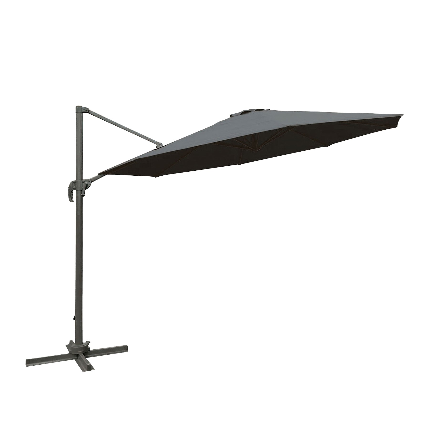 Fieldmann Garden umbrella FDZN 5105, grey