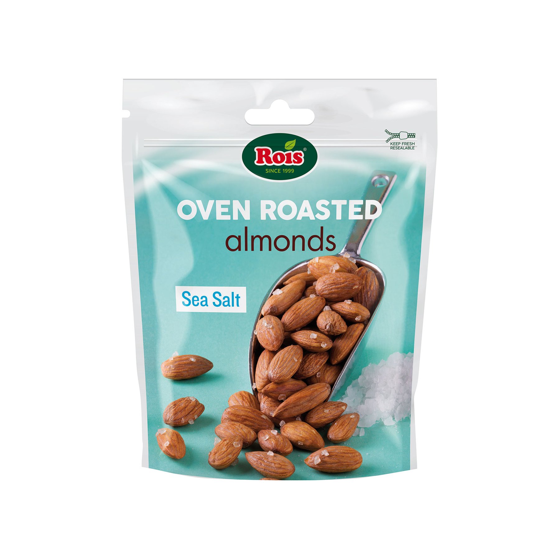 Rois Roasted almonds with sea salt, 120 g