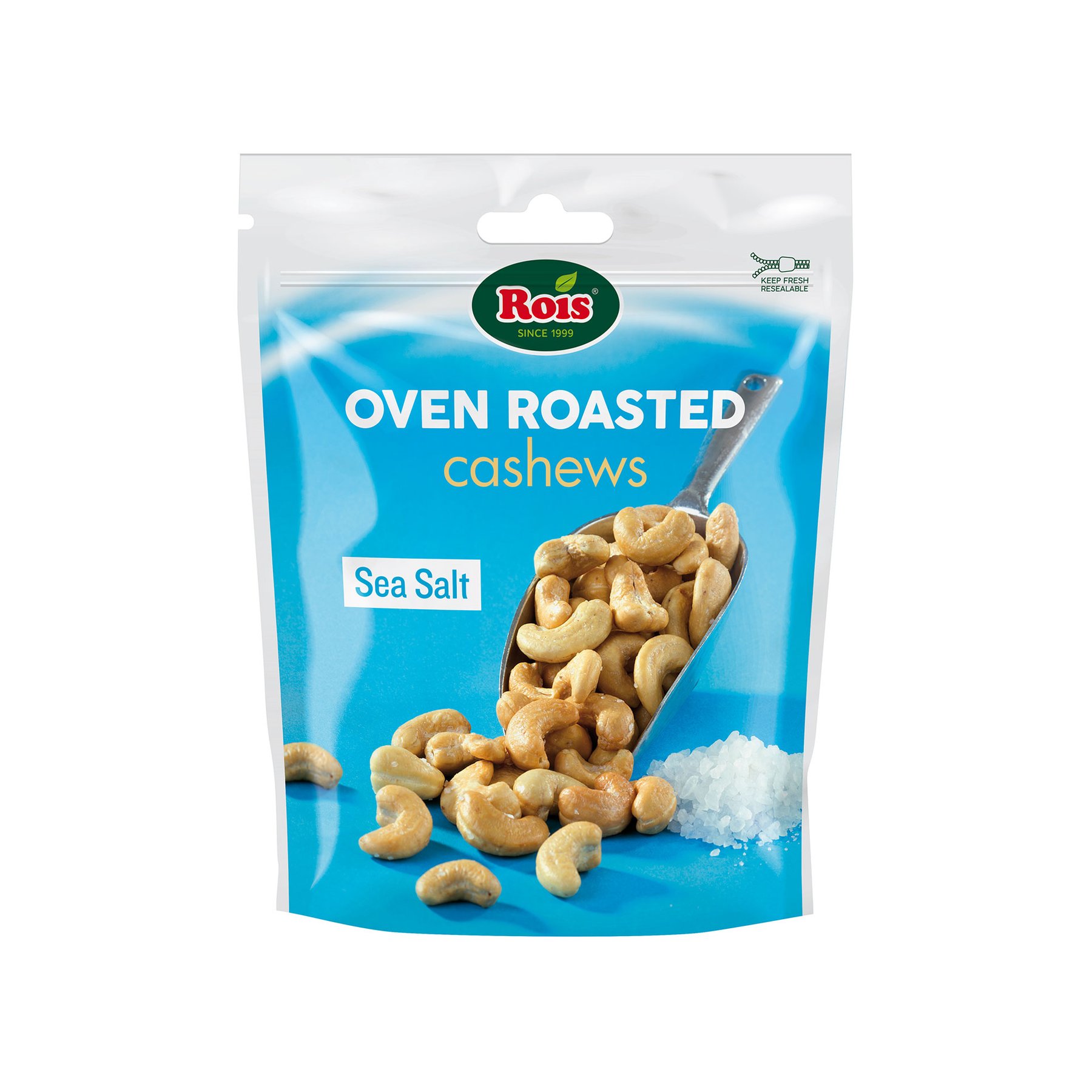 Rois Roasted Cashew, with sea salt, 120 g