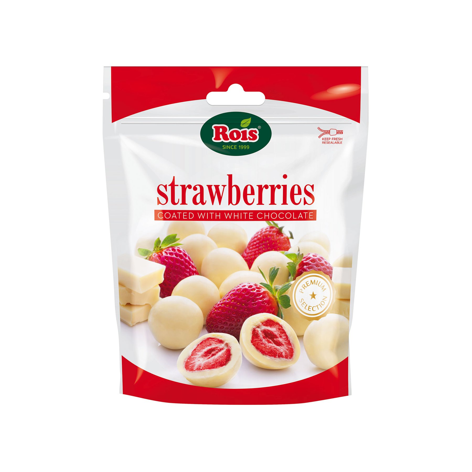 Rois Choco strawberry, yogurt, 100 g