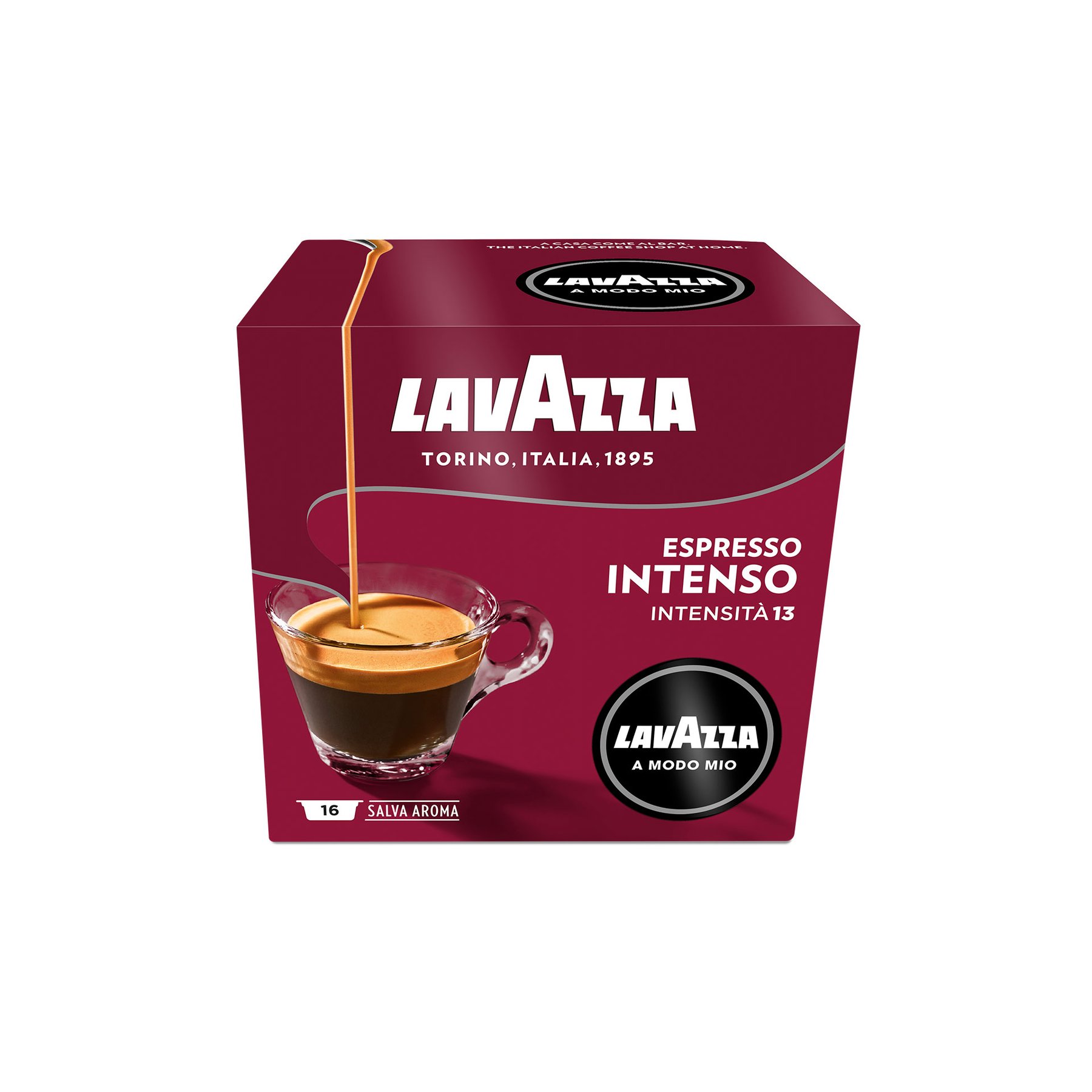 Lavazza Coffee Capsule A Modo Mio Intenso, 16 pcs