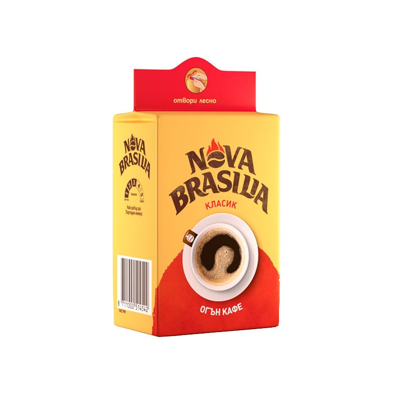 Nova Brasilia Ground coffee Classic, 200 g