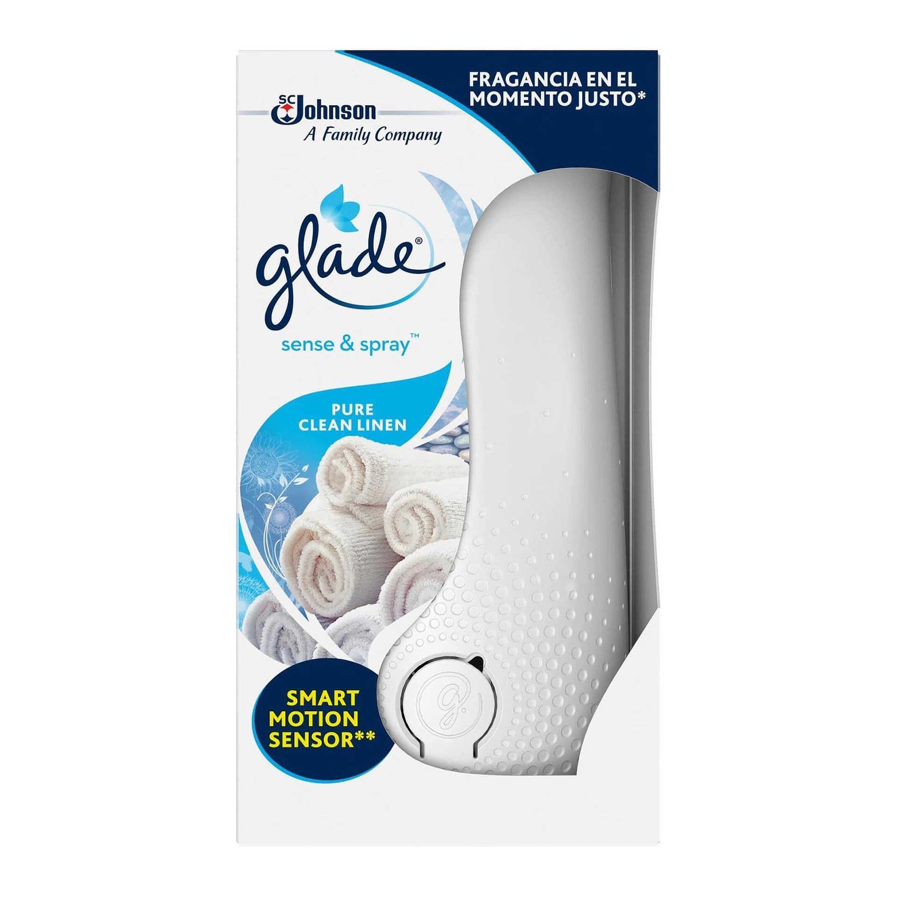 Dispenser Glade Sense&Spray - Fresh purity, 18 ml