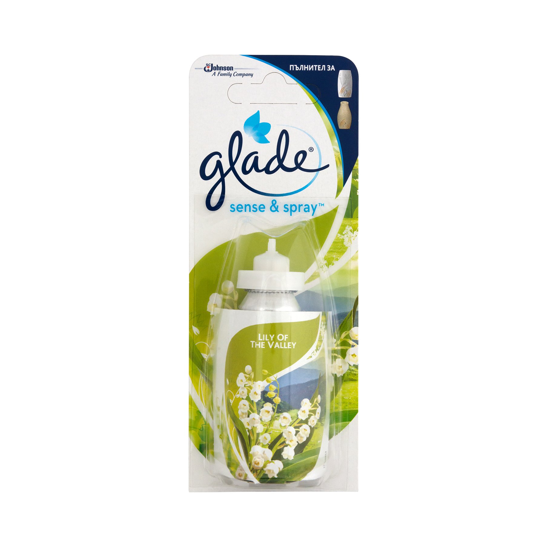 Refill for air freshener Glade Sense & Spray, lily of the valley tear, 18 ml