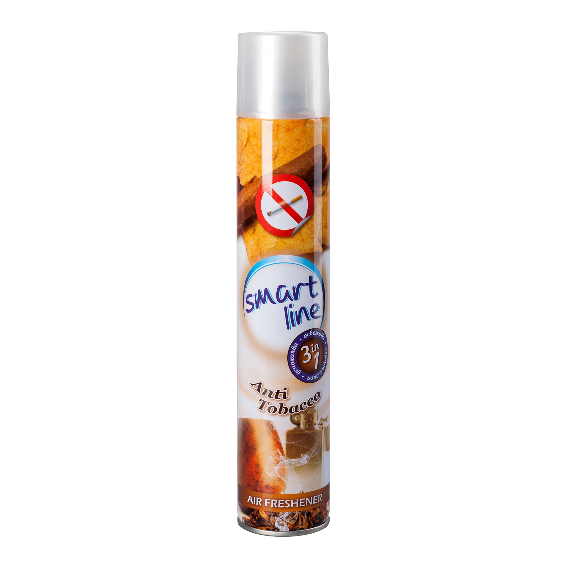 Air freshener Smartline, spray, against cigarette smoke, 400 ml
