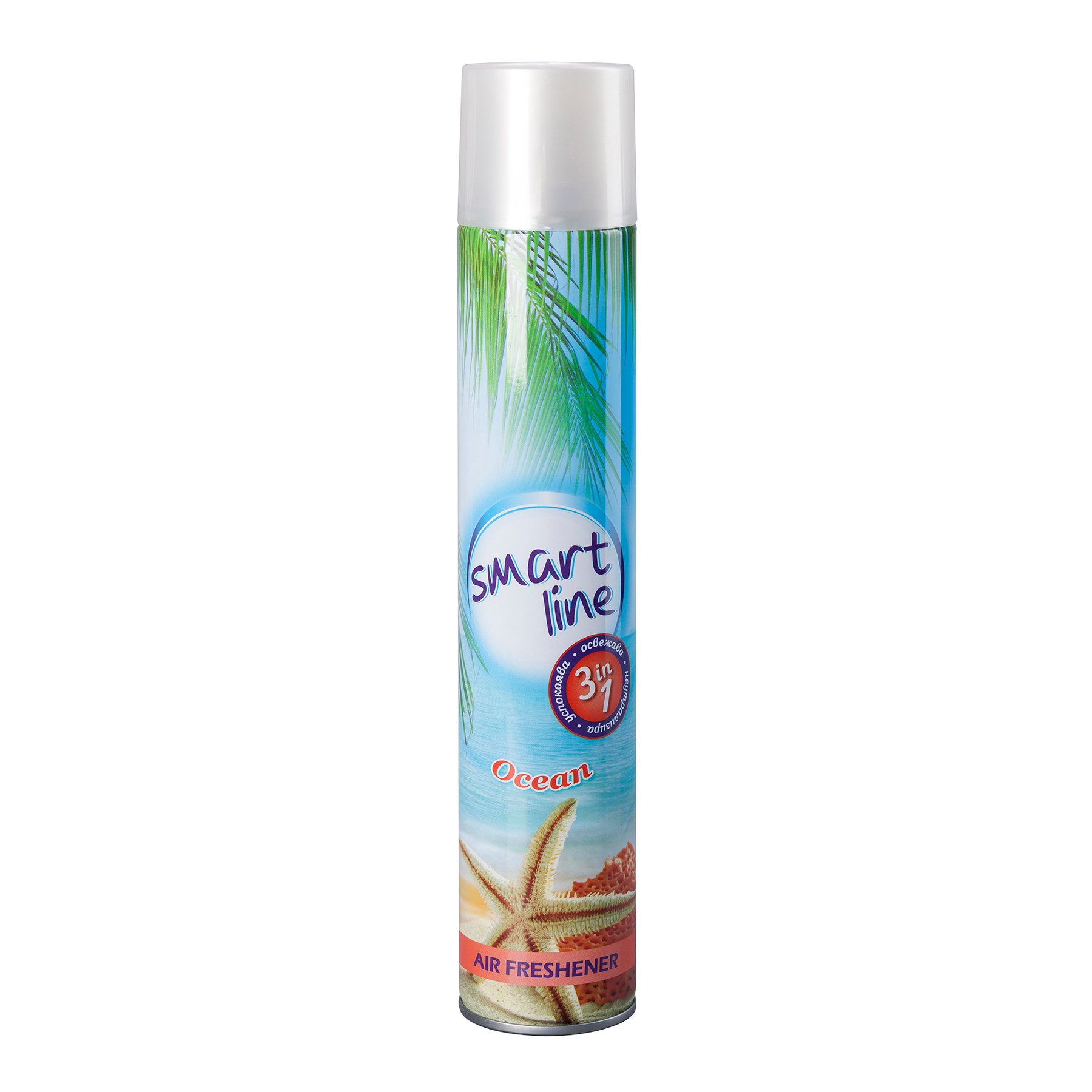 Air freshener Smartline, spray, ocean, 400 ml
