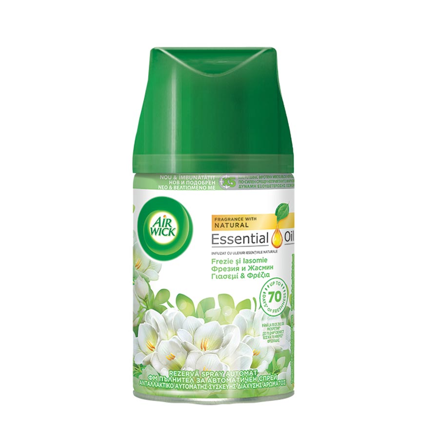 Refill for air wick Freshmatic air freshener, freesia and jasmine, 250 ml