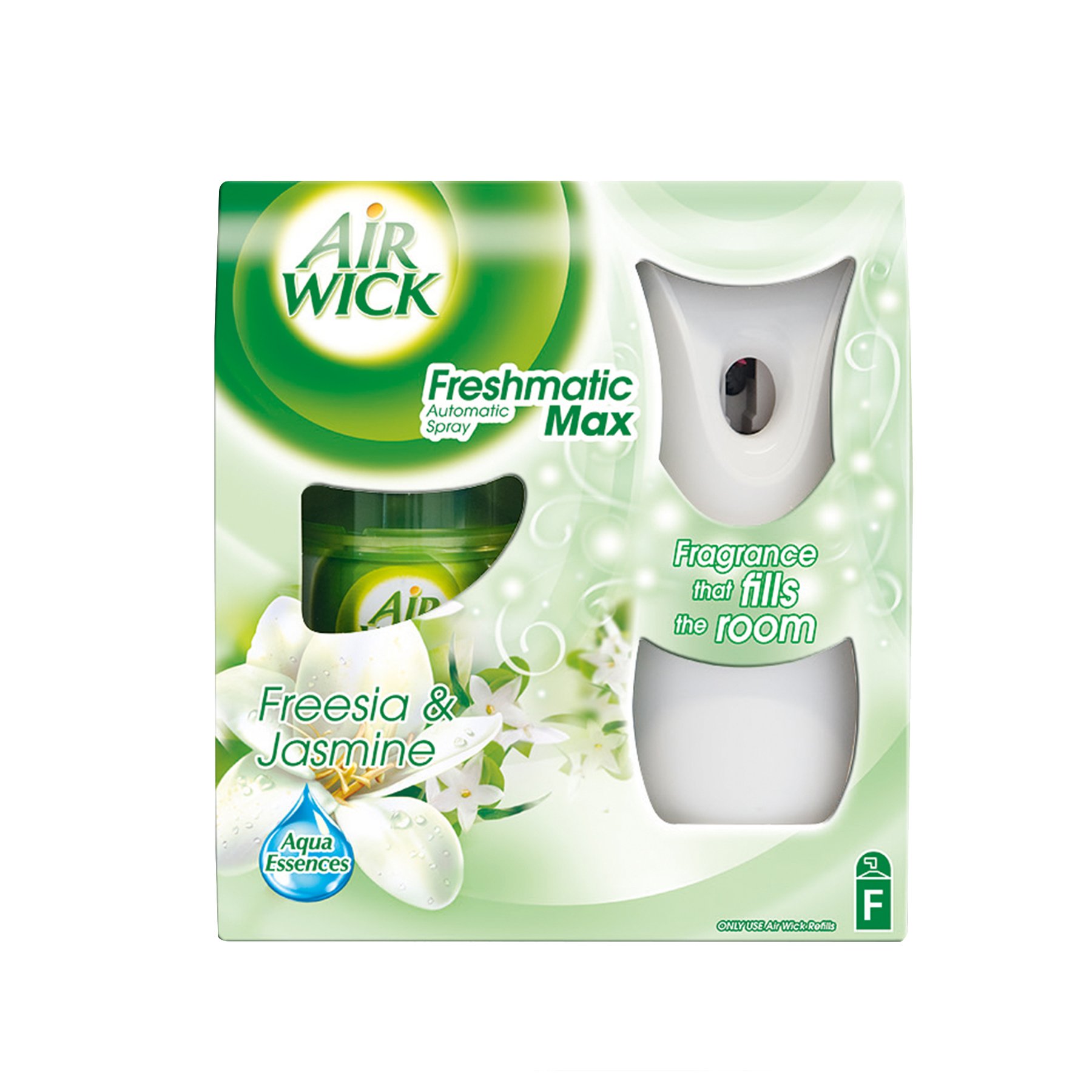 Air freshener Air Wick Freshmatic, automatic, freesia and jasmine, with included refill, 250 ml