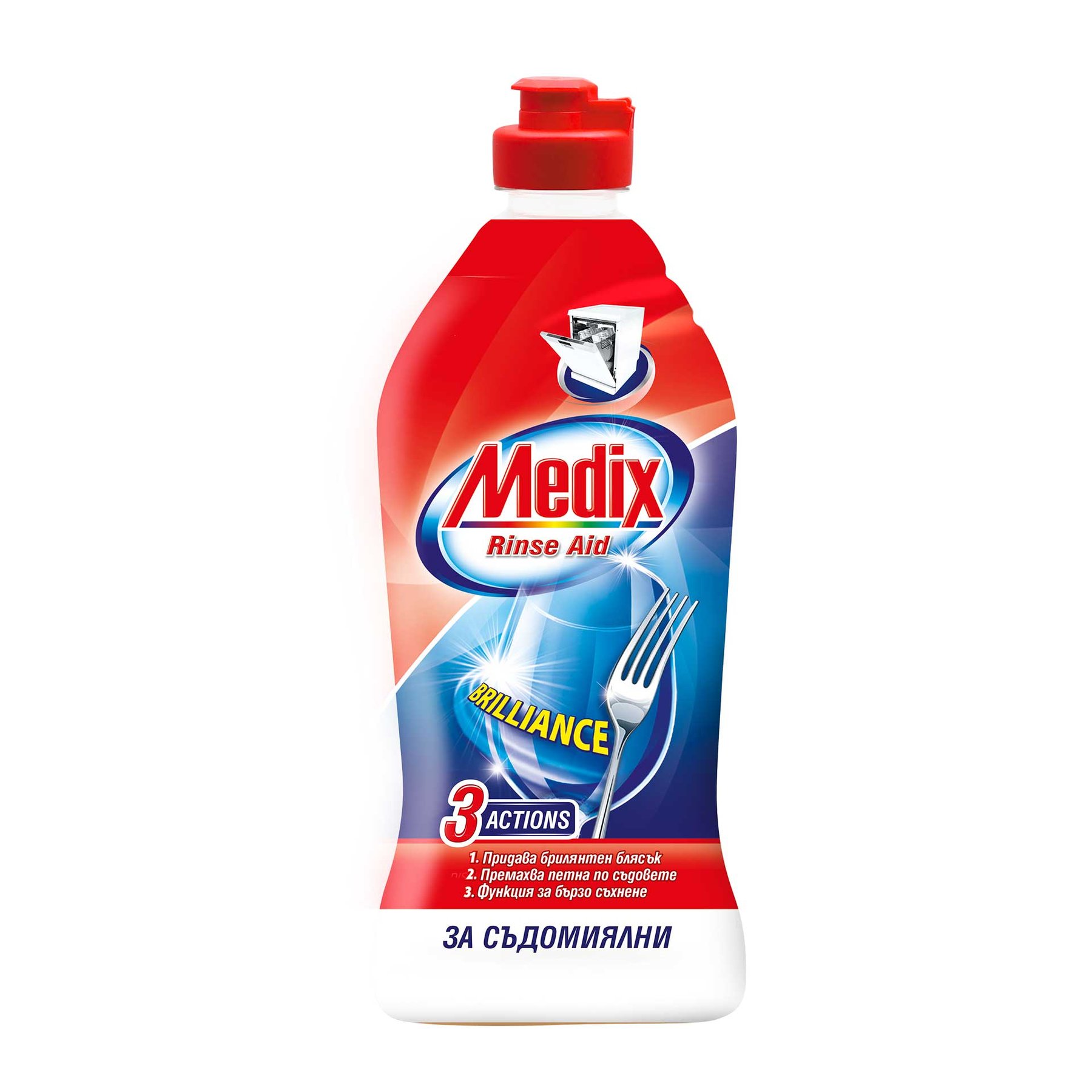 Gloss for dishwasher machine Medix Rinse Aid, 450 ml, 0.5 l