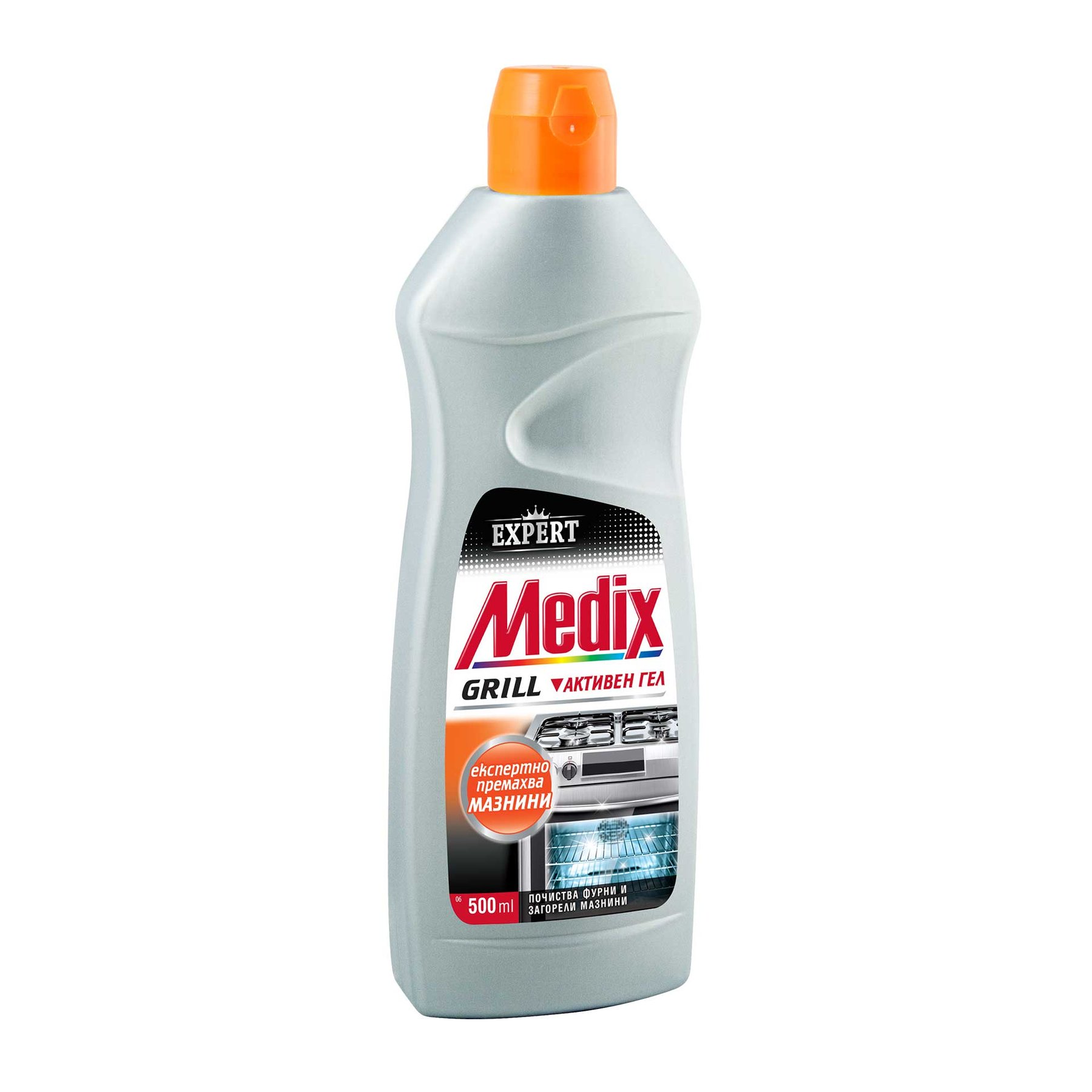 Medix oven and grill cleaning agent Expert Grill, active gel, 500 ml