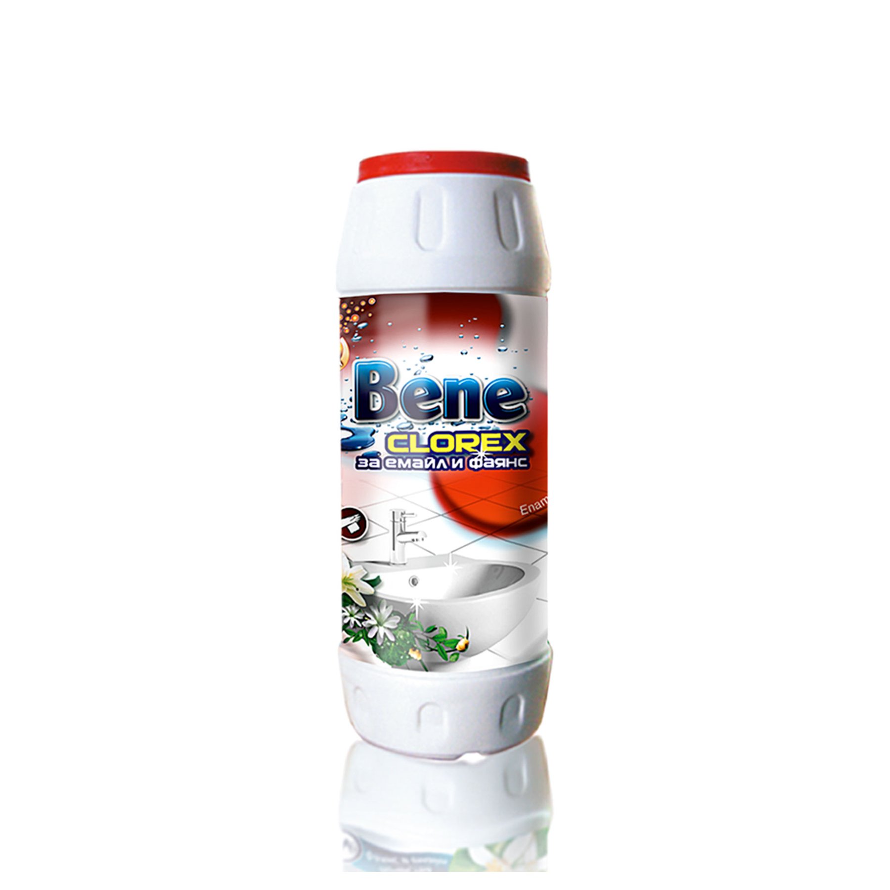 Detergent for cleaning of faience Bene, abrasive, chlorex, 500 g