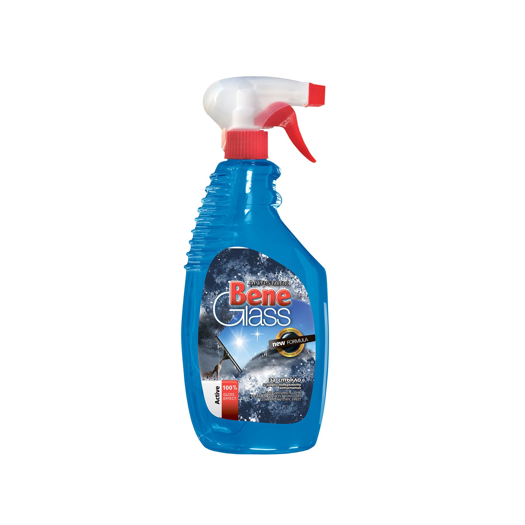 Window cleaning agent Bene, with pump, 500 ml