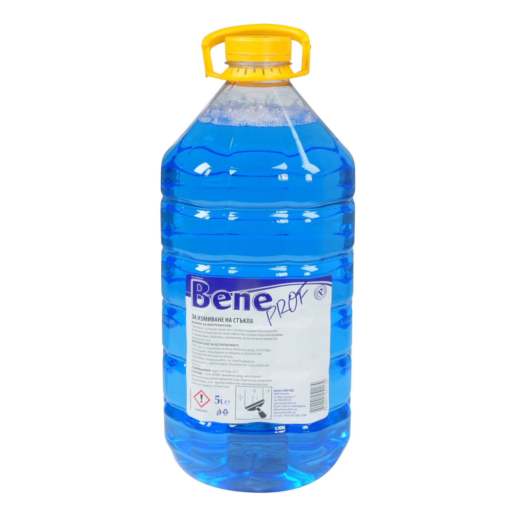 Professional glass cleaning agent Bene, 5L