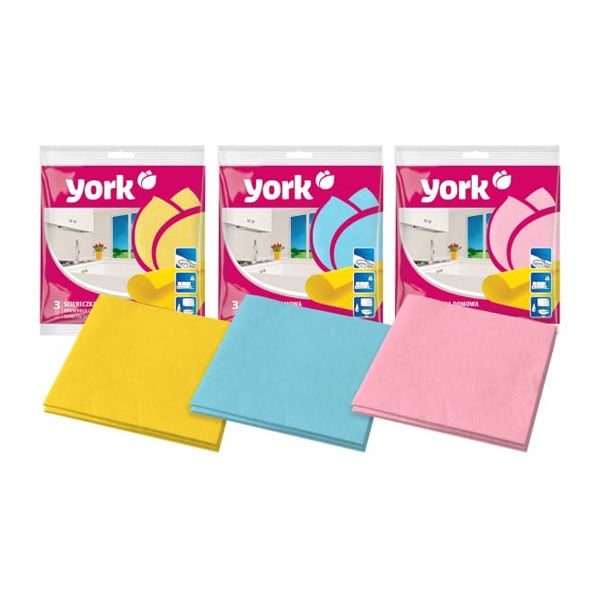Household towel York, 35 х 35 cm, 3 count
