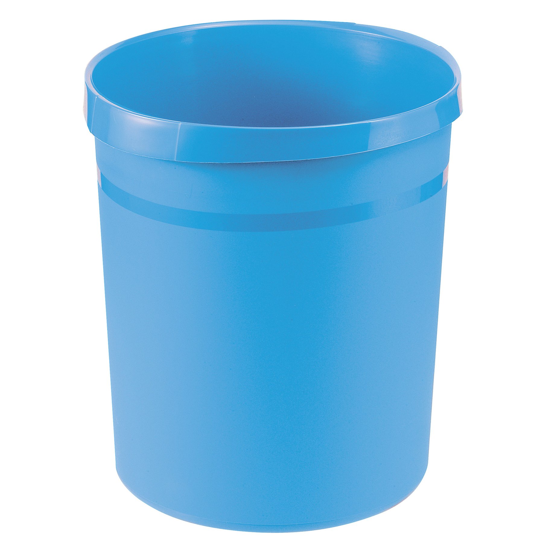 Waste bin HAN Grip Trend, plastic, 18 L, light blue, 31.2 x 23.7 x 35 cm